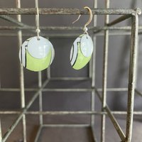 Nested B Flower Shoppe Tin Earrings