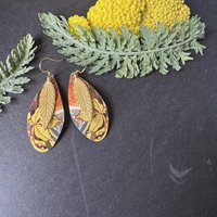 Leaf Lefèvre Tin Earrings
