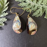 Scythe Nested Lefèvre Tin Earrings