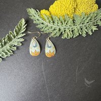 Scythe Tear Lefèvre Tin Earrings