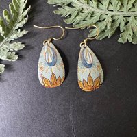 Scythe Tear Lefèvre Tin Earrings