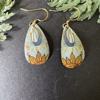 Scythe Tear Lefèvre Tin Earrings