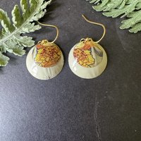 Petals Nested Lefèvre Tin Earrings