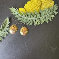 Gold Nested Lefèvre Tin Earrings