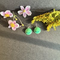 Minty Nested Tin Earrings