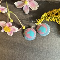 Unicorn Pencil Case Tin Earrings