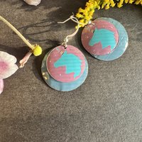 Unicorn Pencil Case Tin Earrings