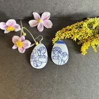 Baking Buddies Levain Tin Earrings