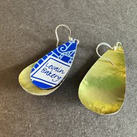 Baked Goods Levain Tin Earrings