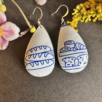 Baked Goods Levain Tin Earrings