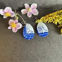 Cookie Cat Levain Tin Earrings