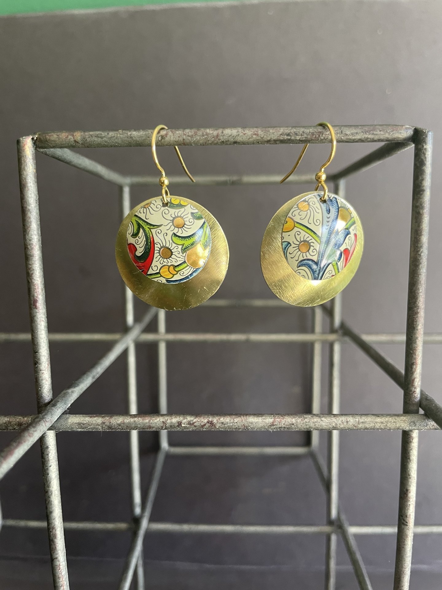 Florentine Nested Tin Earrings