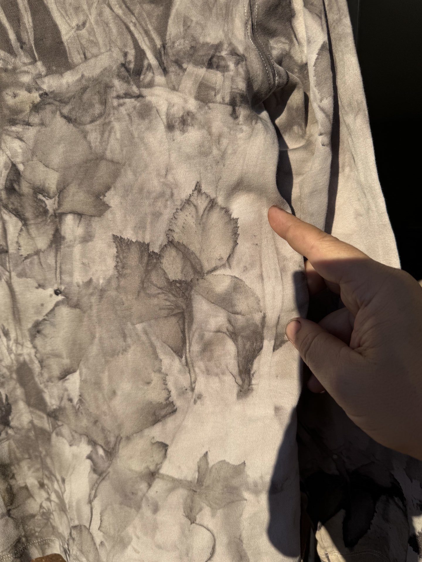 St John's Bay M Ecoprinted Longsleeve Shirt