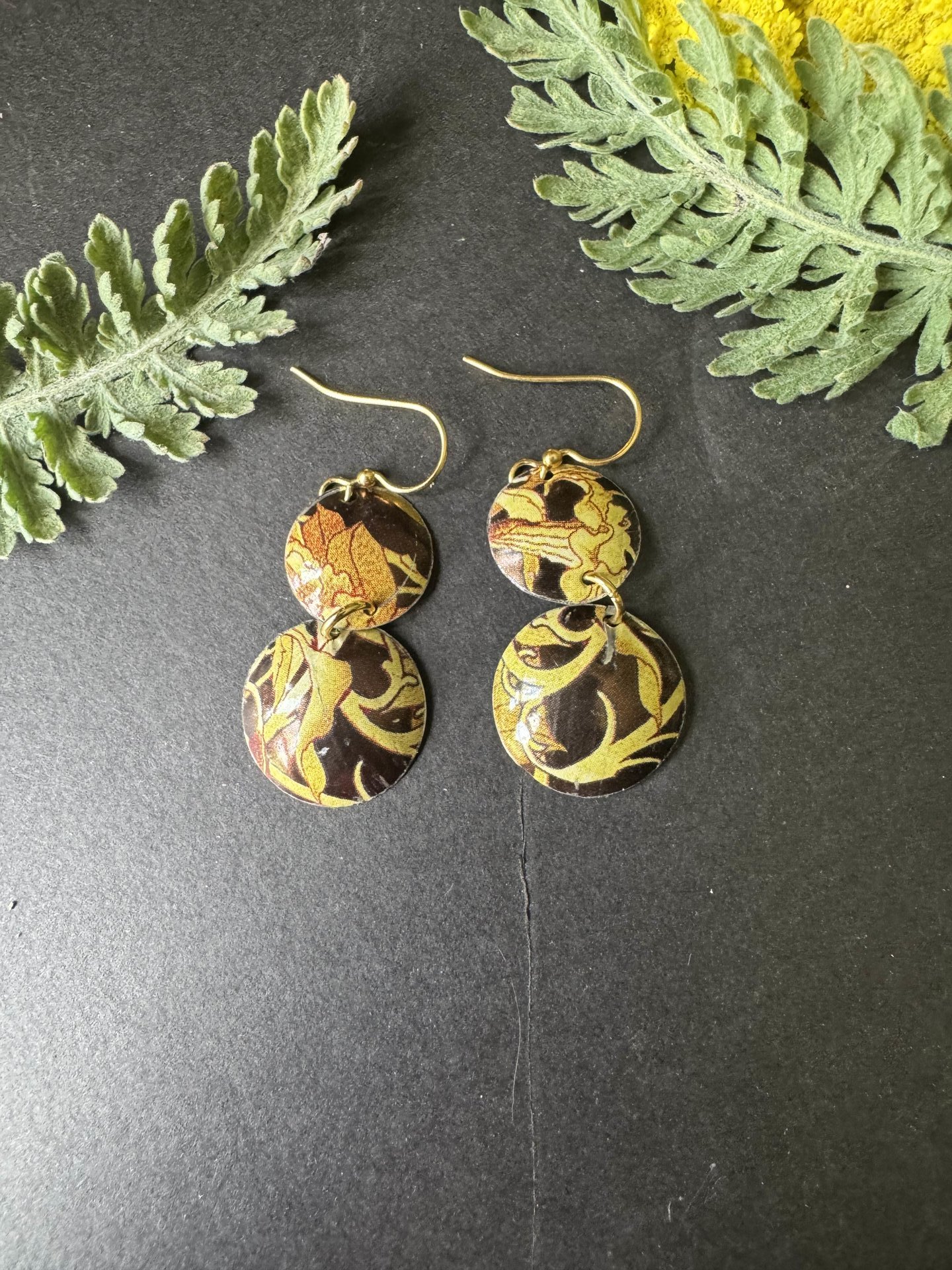 Dot Dot Datura Lefèvre Tin Earrings
