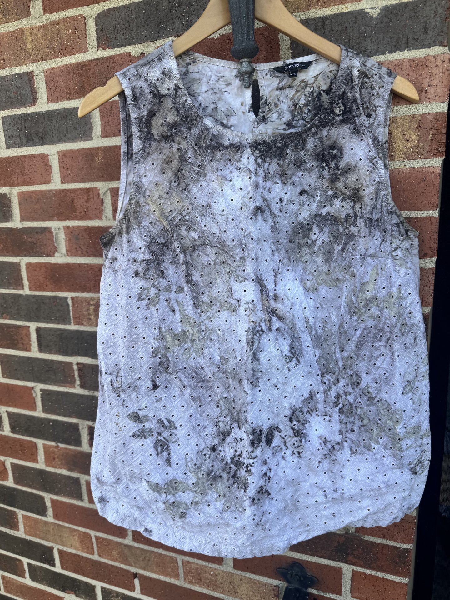 George M Ecoprinted Tank Top