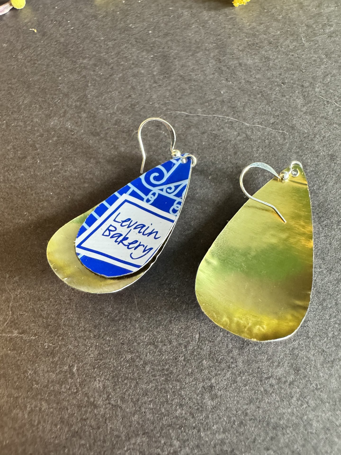 Baked Goods Levain Tin Earrings