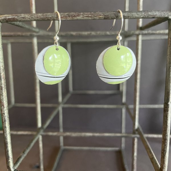 Nested A Flower Shoppe Tin Earrings
