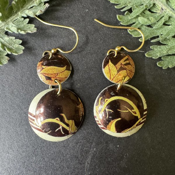 Dot Nested Lefèvre Tin Earrings